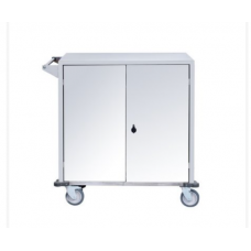 CARRO PARA TRANSPORTE DE MATERIAL  ROUPA INOX FECHADO