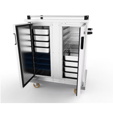 CARRINHO INOX TÉRMICO AQUECIDO NEUTRO  REFRIGERADO