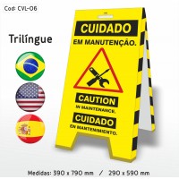 Cavalete Cuidado Manutenção